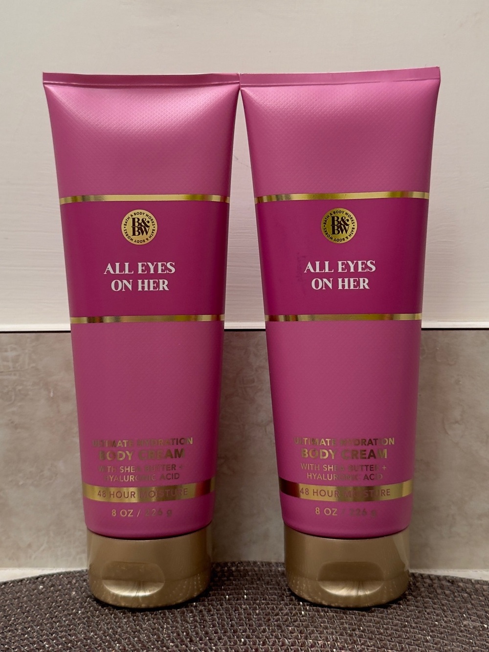 NWT Bath & Body Works All Eyes On Her Ultimate Hydration Body Cream Set